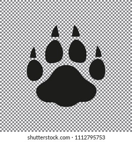 paw vector icons