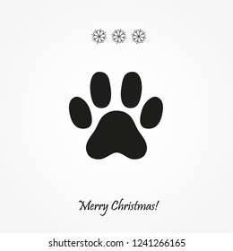 paw vector icons