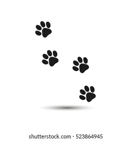 paw vector icons