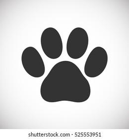 paw vector icons