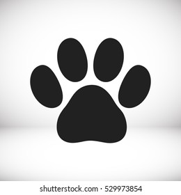 paw vector icons