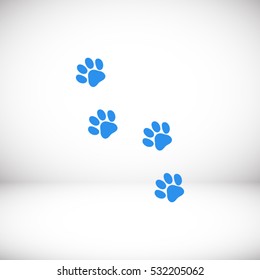 paw vector icons