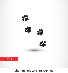 paw vector icons
