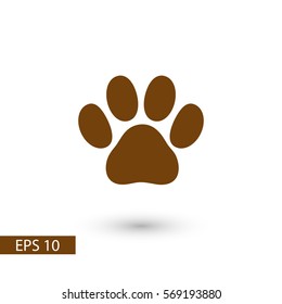 paw vector icons