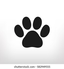 paw vector icons