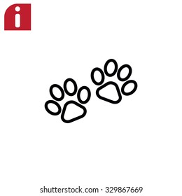 paw, web icon