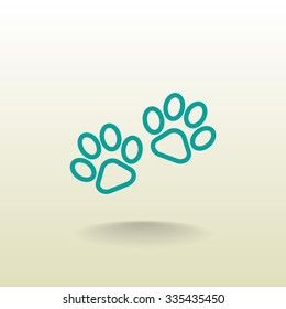 paw, web icon