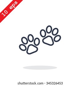 paw, web icon