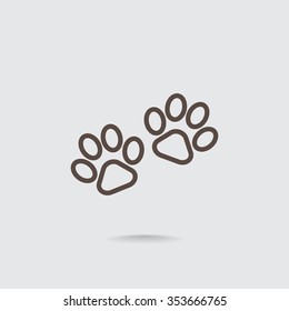 paw, web icon