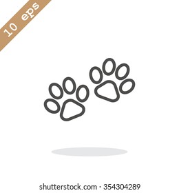 paw, web icon