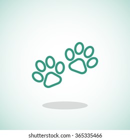 paw, web icon