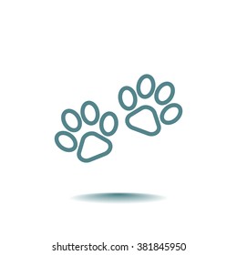 paw, web icon