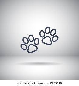 paw, web icon