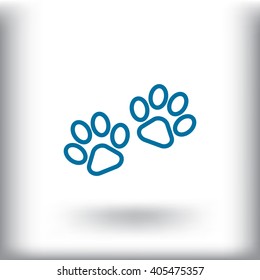 paw, web icon