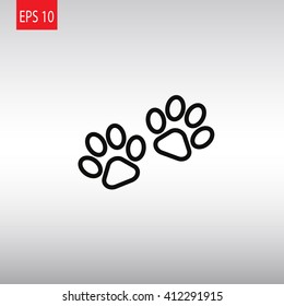 paw, web icon
