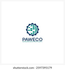 PAWECO Technology Logo  Digital Innovation and Global Solutions
