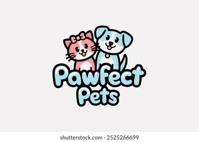 pawfect pets lover art logo 