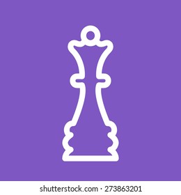 Pawn, chess piece, chess, game, chess board icon vector image. Can also be used for sports, fitness, recreation. Suitable for web apps, mobile apps and print media.