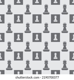 pawn chess seamless pattern background template