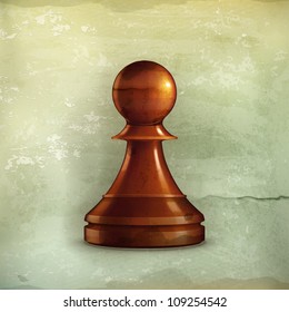Pawn, old-style vector