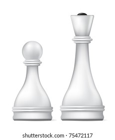 pawn and queen