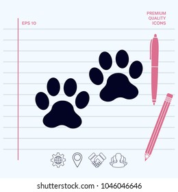 Paws icon symbol