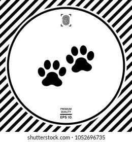 Paws icon symbol
