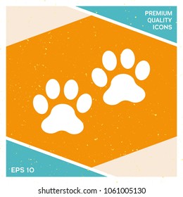 Paws icon symbol