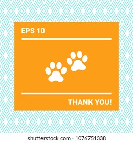 Paws icon symbol