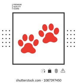 Paws icon symbol