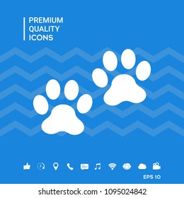 Paws icon symbol