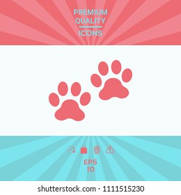 Paws icon symbol
