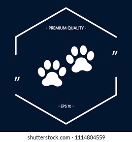 Paws icon symbol