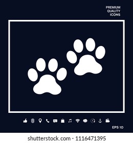Paws icon symbol