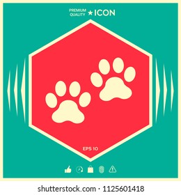 Paws icon symbol