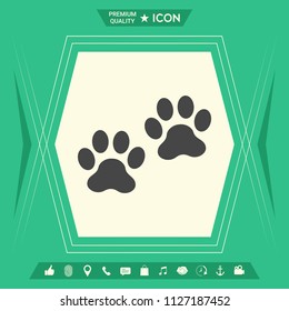 Paws icon symbol