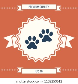 Paws icon symbol