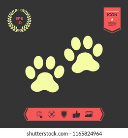 Paws icon symbol