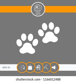 Paws icon symbol