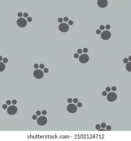 paws seamless pattern. hand drawn. textiles, wallpaper, wrapping paper. cute baby print