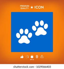 Paws symbol icon