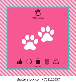 Paws symbol icon