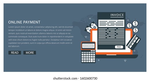 Pay bills tax online receipt billing payment