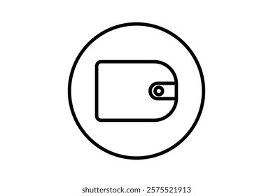 Pay Button icon. icon related to Payment. suitable for web site, app, user interfaces, printable etc. line icon style. simple vector design editable