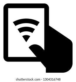 Pay By Phone Vector Icon