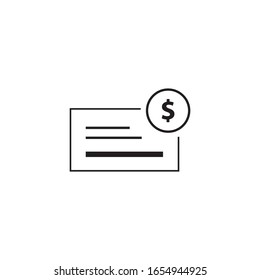 Pay Check Logo Template Vector Icon Design