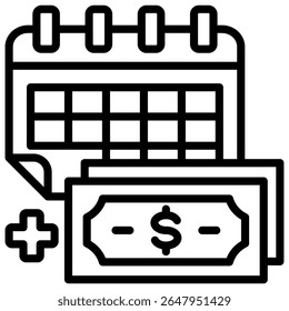 Pay Day Icon Element for Design