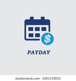 Pay day icon tax and payment dividends vector image