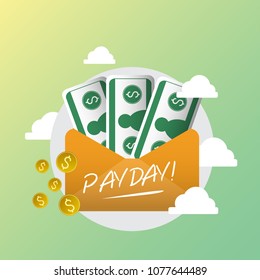 Pay Day Illustration