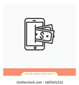 Pay digital Icon Vector Illustration